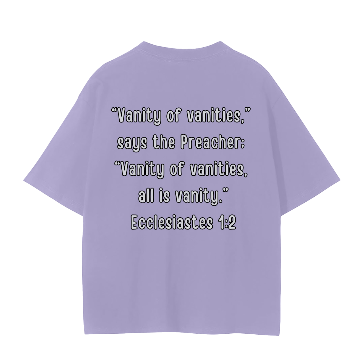 "Ecclesiastes 1:2" Unisex Seamless T-Shirt