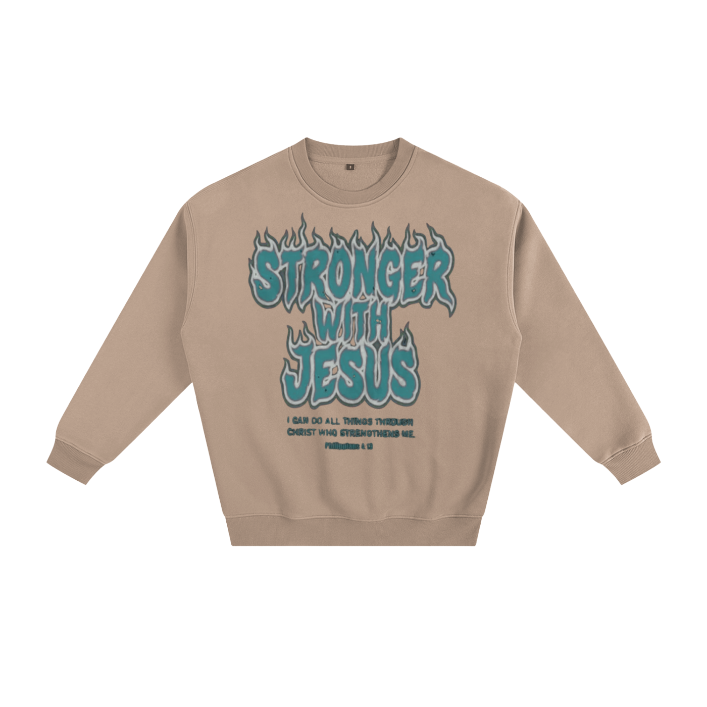 "Stronger" Fleeced Sweatshirt