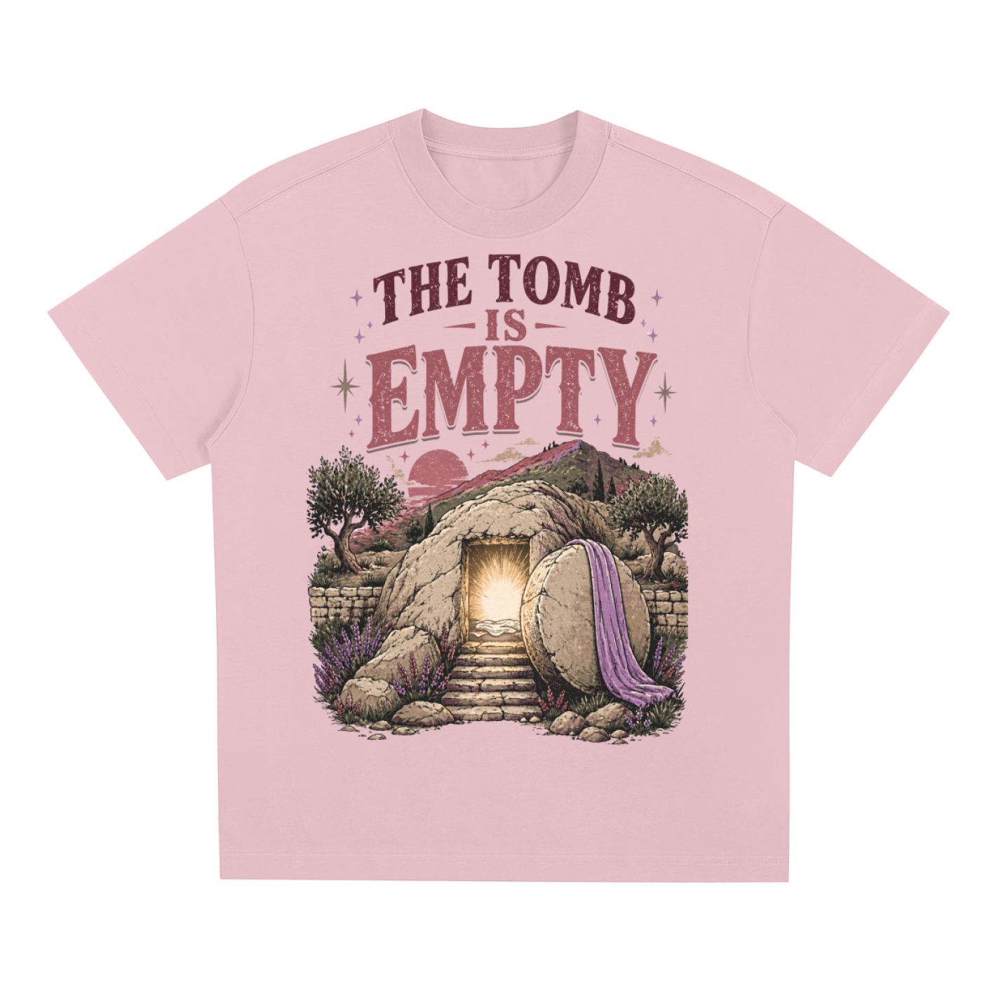 The Tomb is Empty Sorona Quick-Dry Cooling T-Shirt