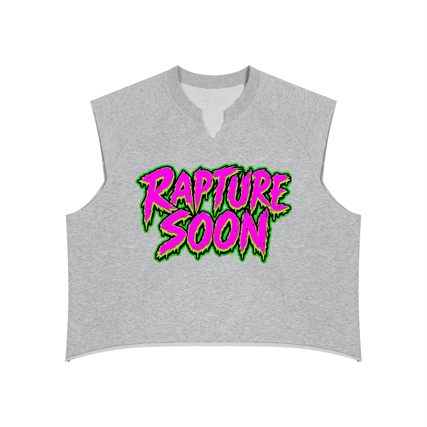 1 Corinthians 15:51-52 Men’s Boxy Raw Hem Tank Top