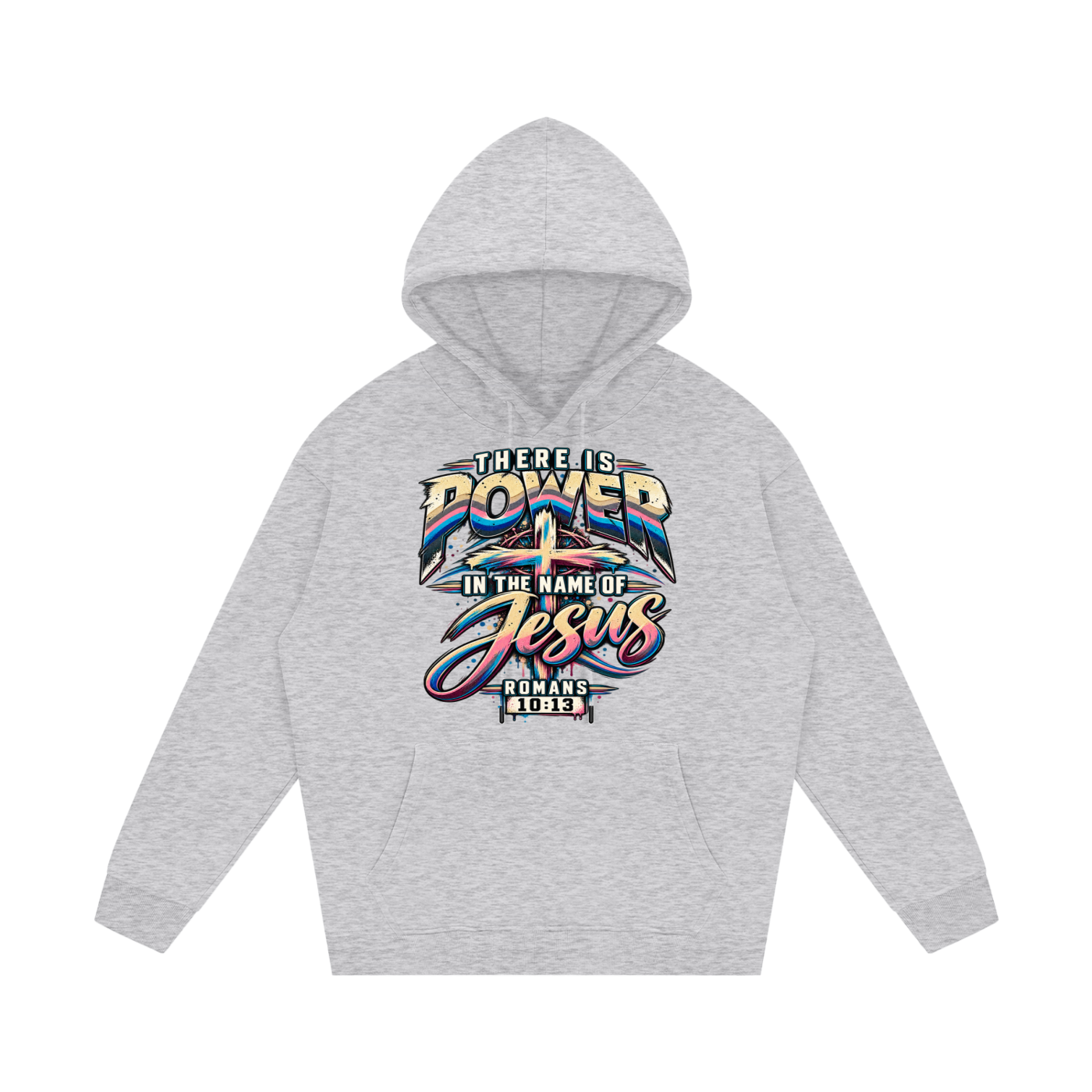 Romans 10:13 Unisex Fleece Hoodie