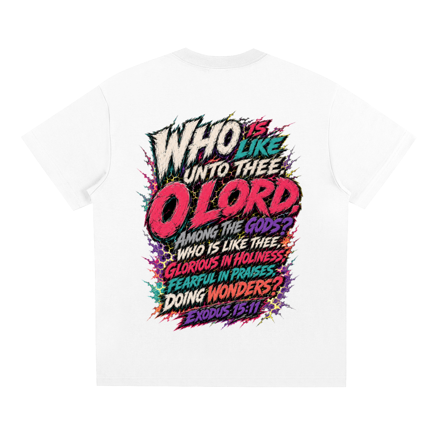 Exodus 15:11 Sorona Quick-Dry Cooling T-Shirt