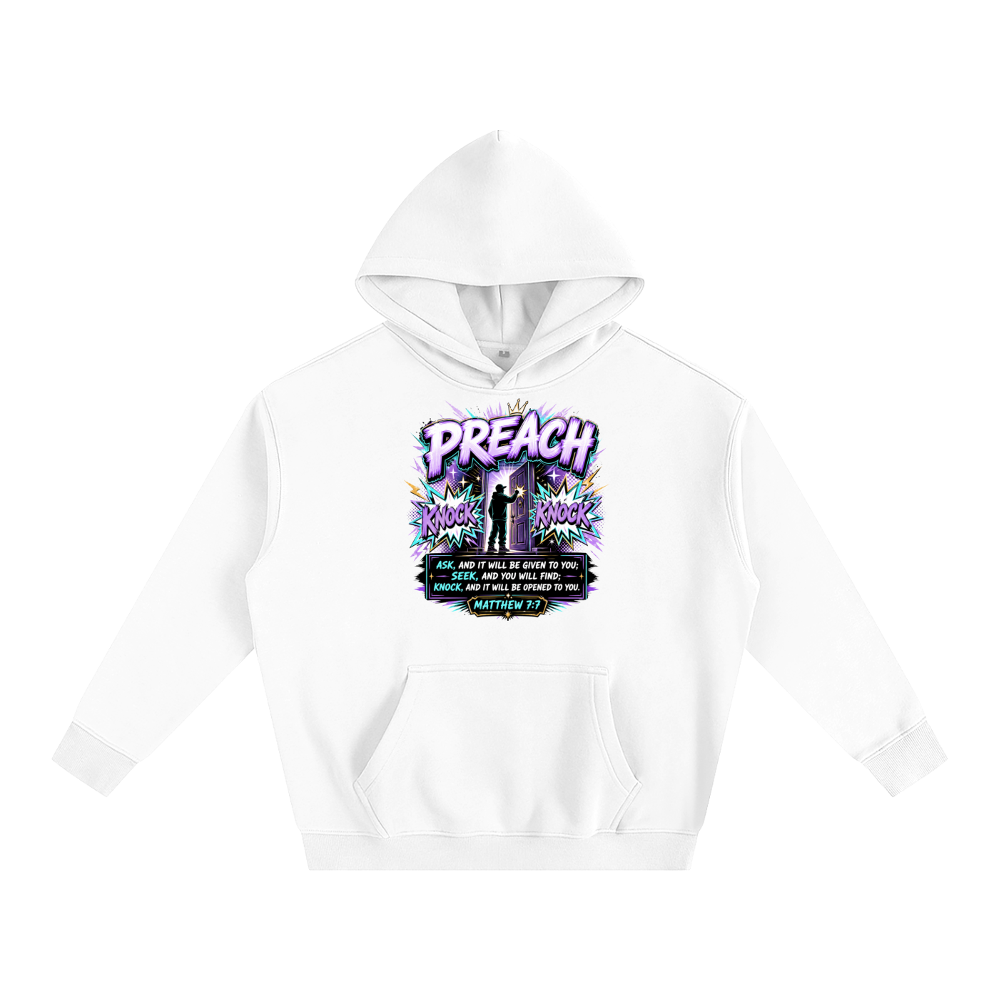Taste and see Oversize Fleeced Hoodie