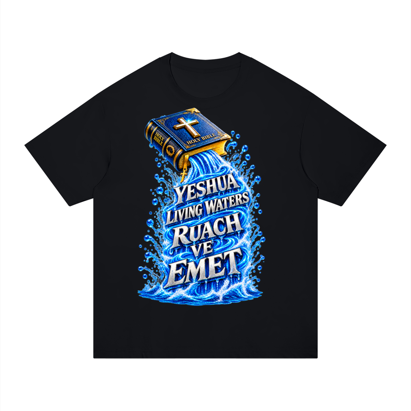 Yeshua, Ruach, Emet Unisex Regular Fit Cotton T-Shirt
