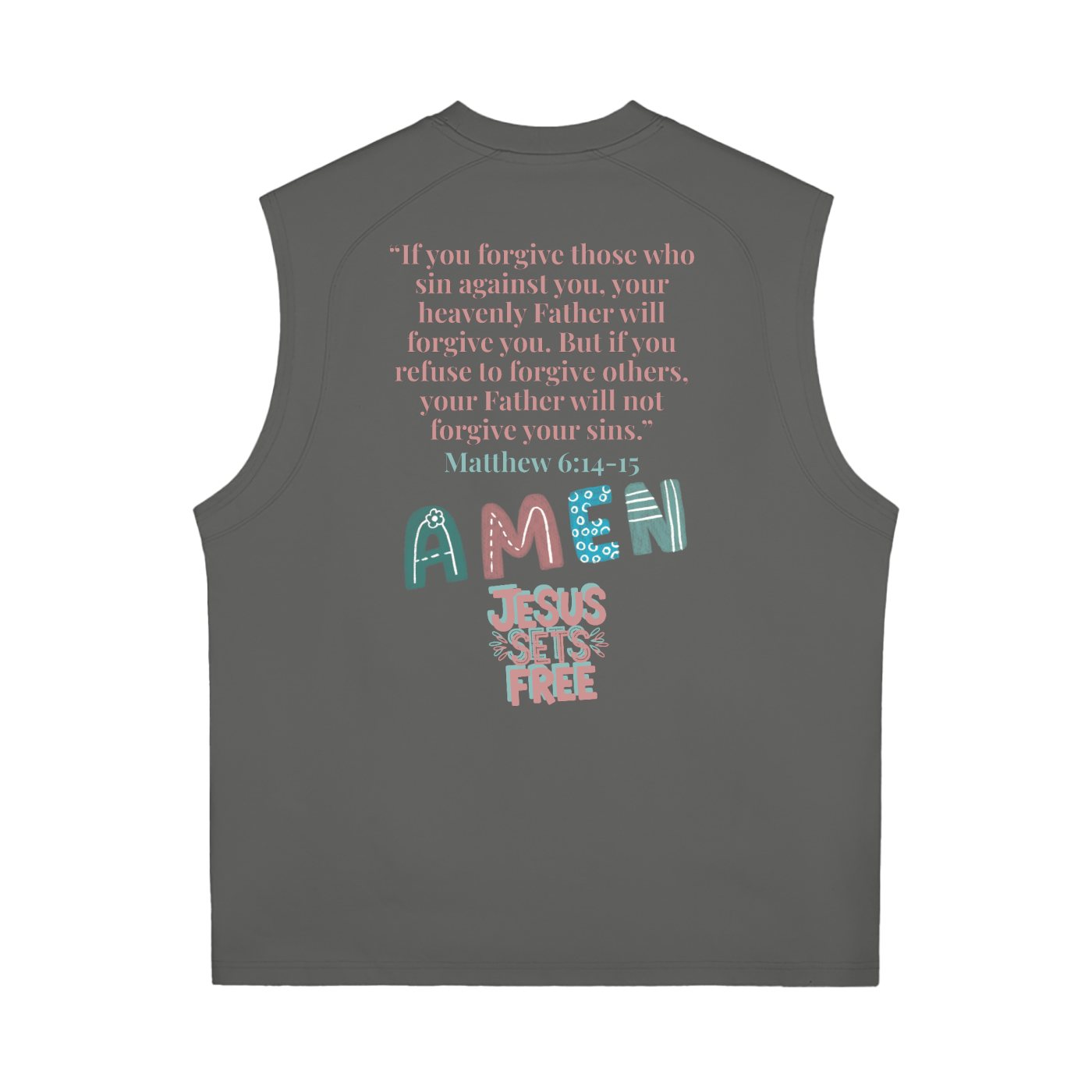 "Forgive" Sorona Quick-Dry Cooling Tank Top