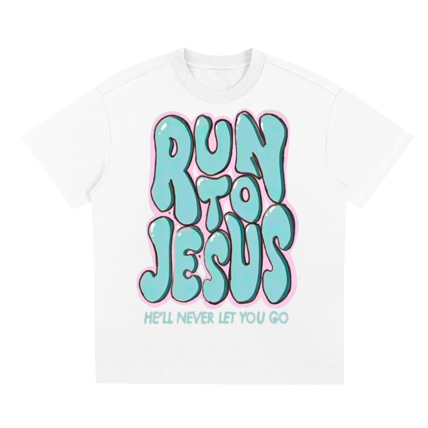 Run to Jesus Sorona Quick-Dry Cooling T-Shirt