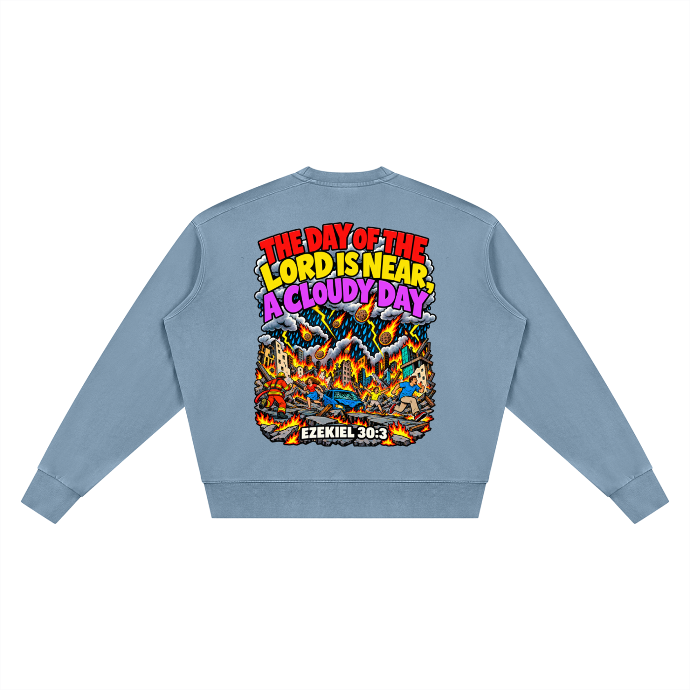 It's almost midnight Unisex Vintage Wash Crewneck Sweatshirt