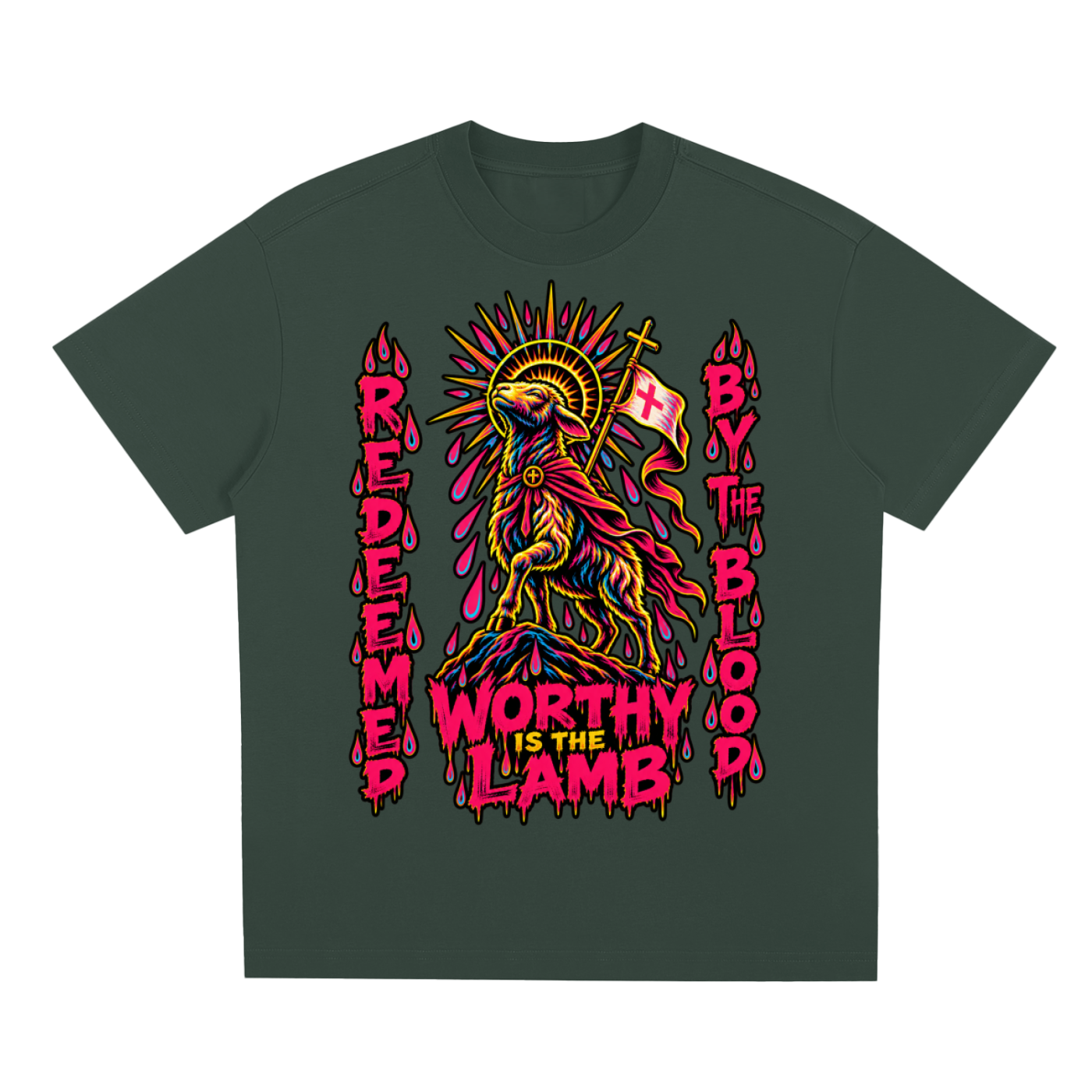 Worthy is the Lamb Sorona Quick-Dry Cooling T-Shirt