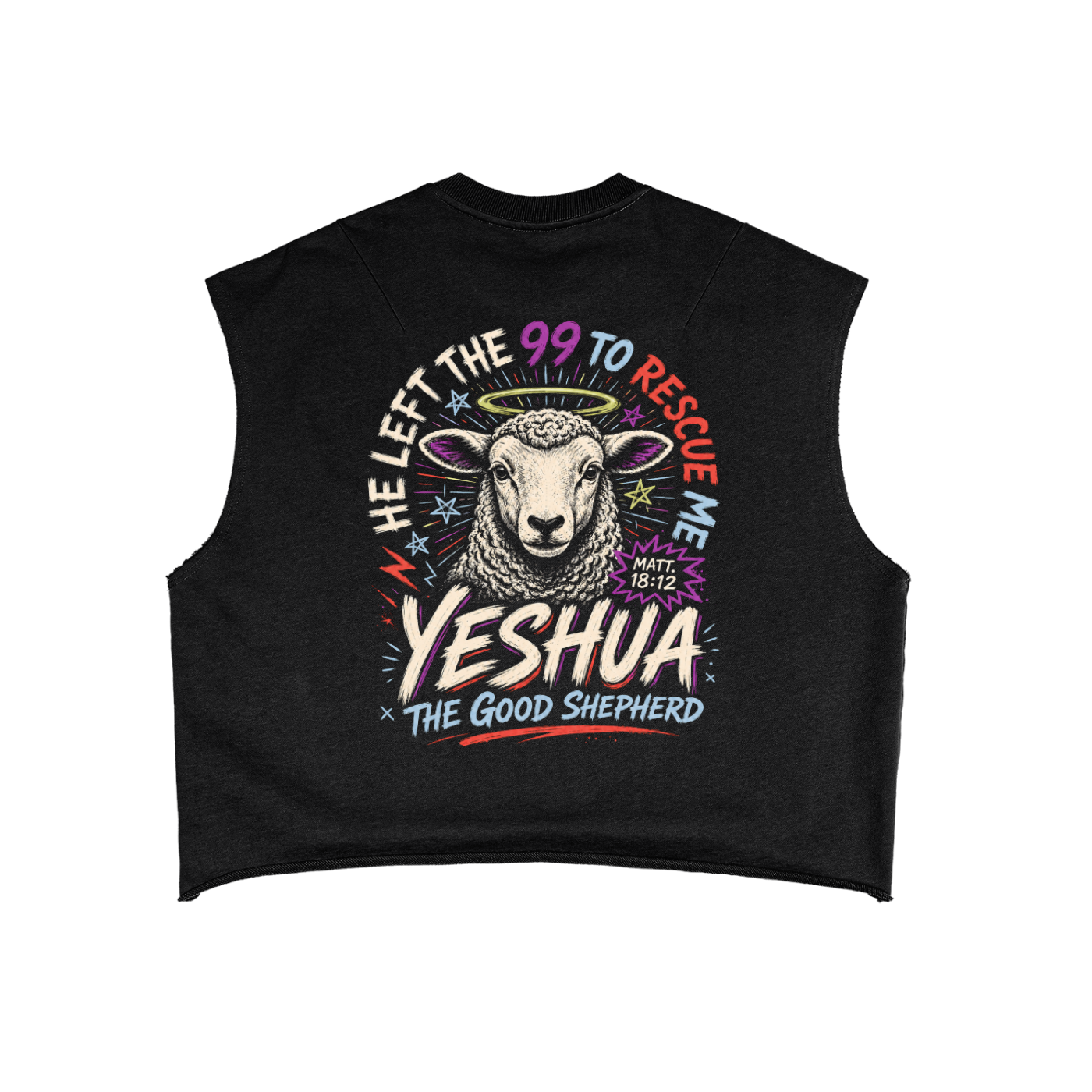 The Son of Man French Terry Boxy Tank Top
