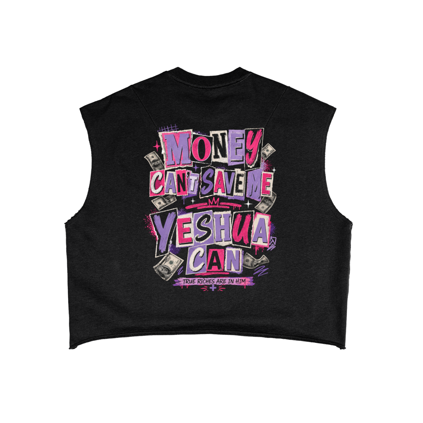 1 Peter 1:7 French Terry Boxy Tank Top