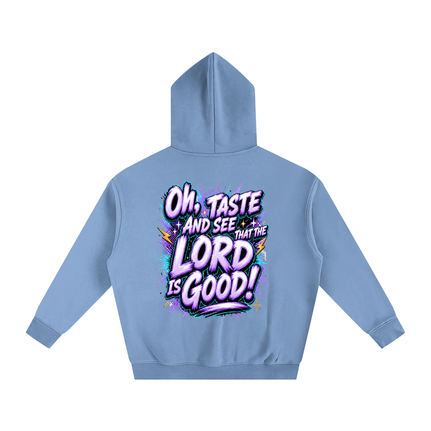 Taste and see Oversize Fleeced Hoodie