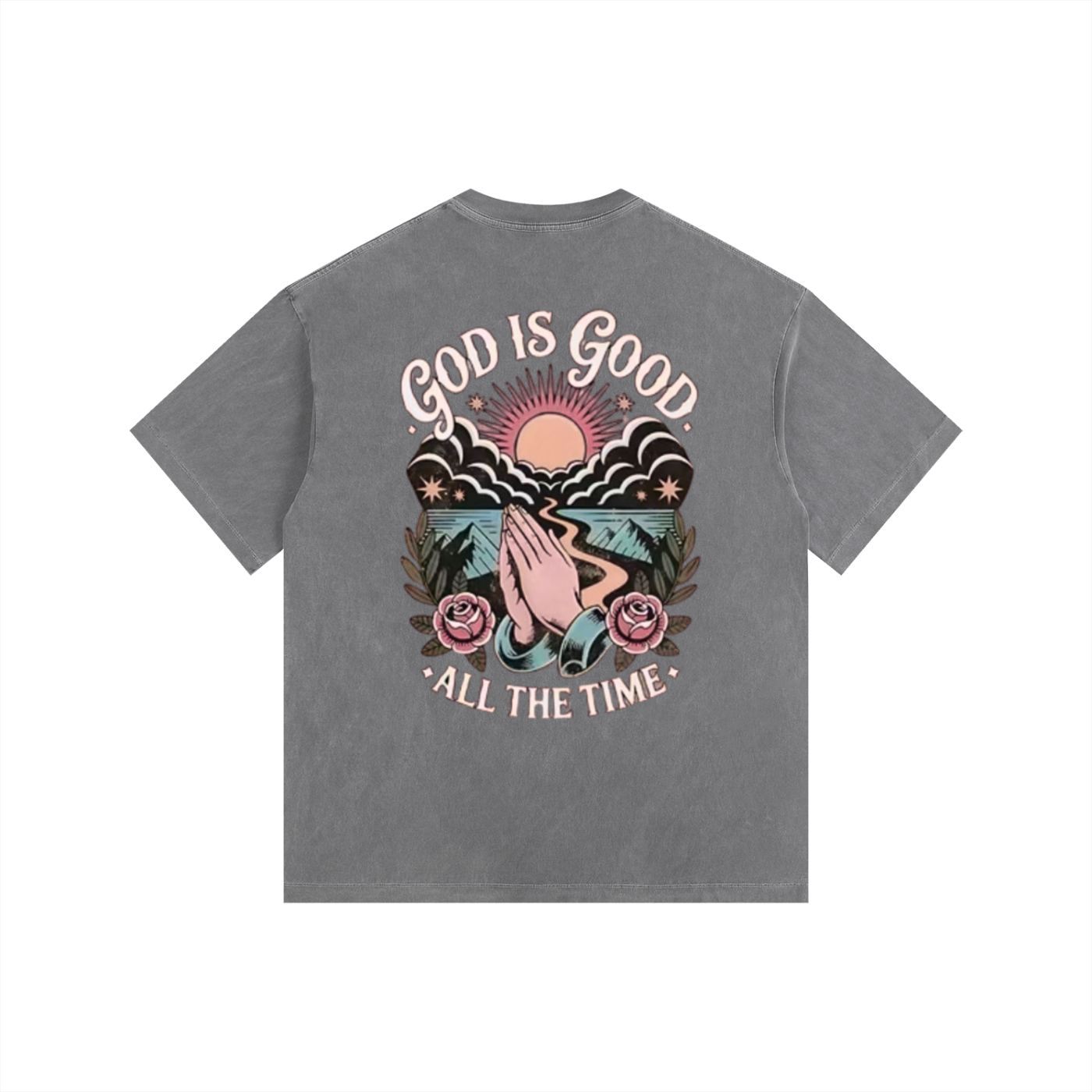 Child of God Vintage Washed Oversized Cotton T-Shirt
