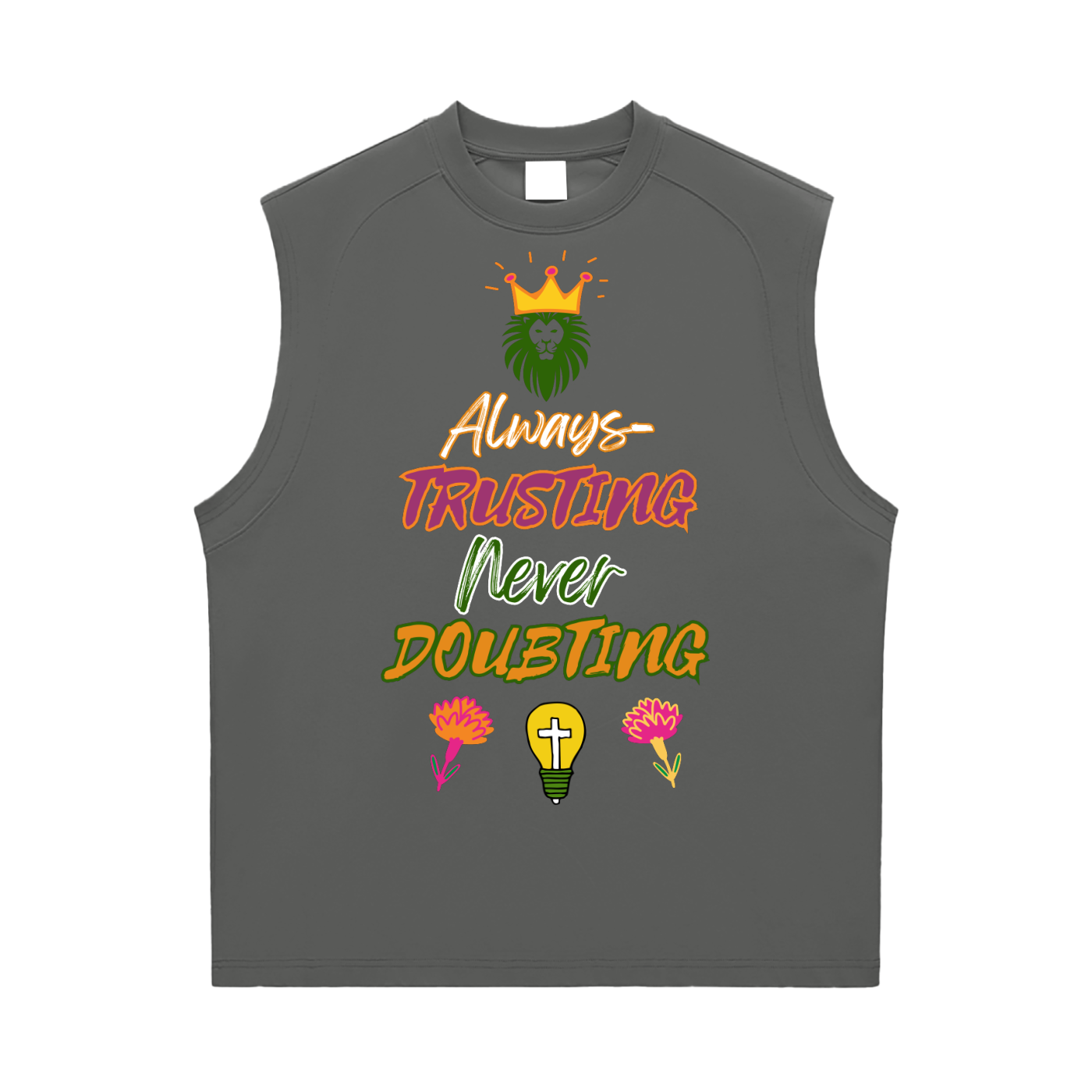 "Always Trusting" Sorona Quick-Dry Cooling Tank Top