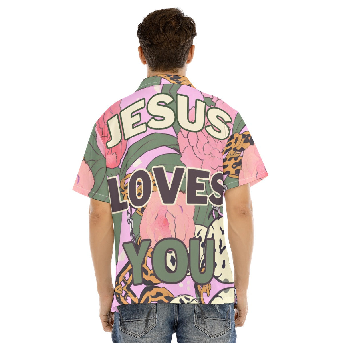 Jesus Loves You Short Sleeves Shirt