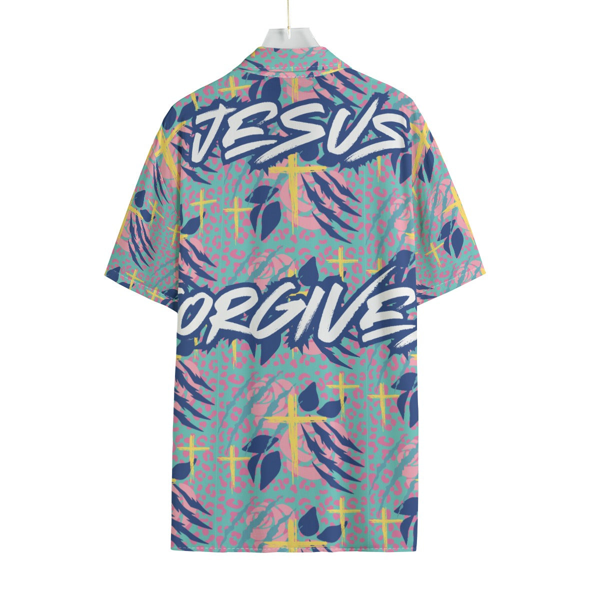 Jesus Forgives Rayon Shirt With Pocket