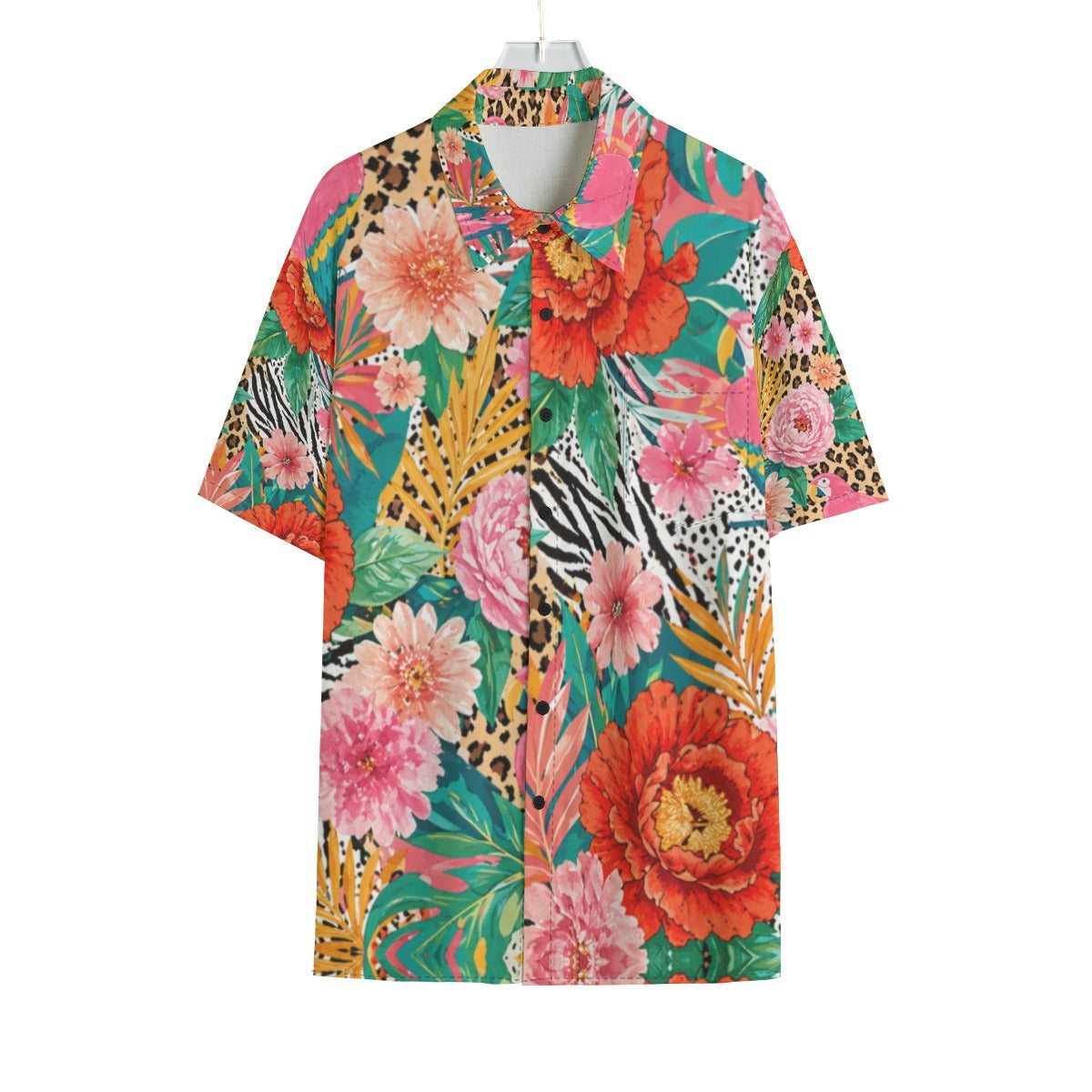 Jesus is Coming Rayon Shirt With Pocket