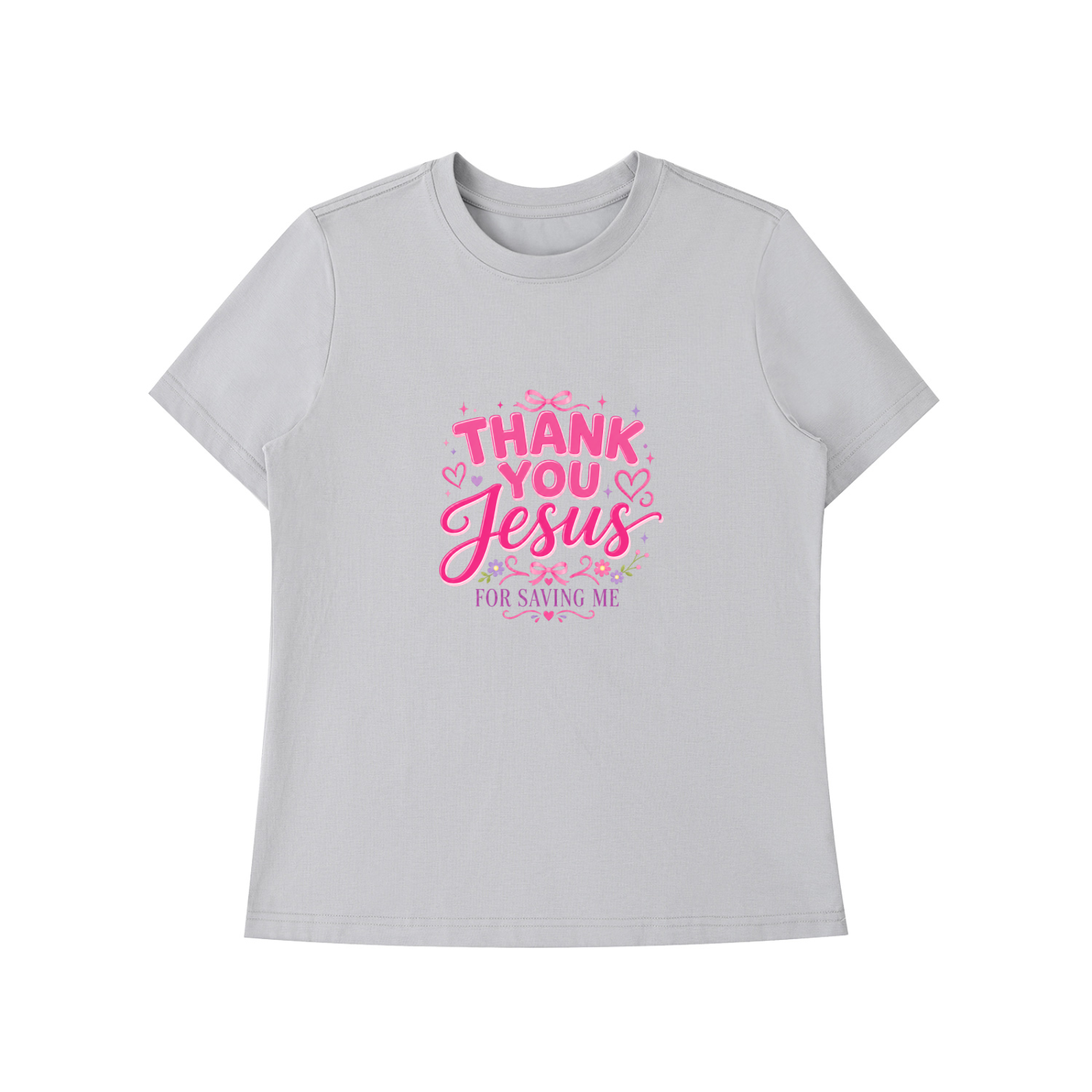 Thank You Jesus Essential Standard Shoulder T-Shirt