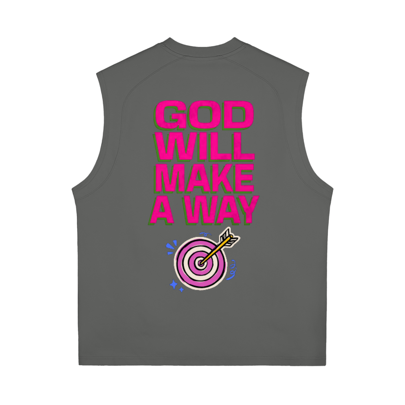 "Always Trusting" Sorona Quick-Dry Cooling Tank Top
