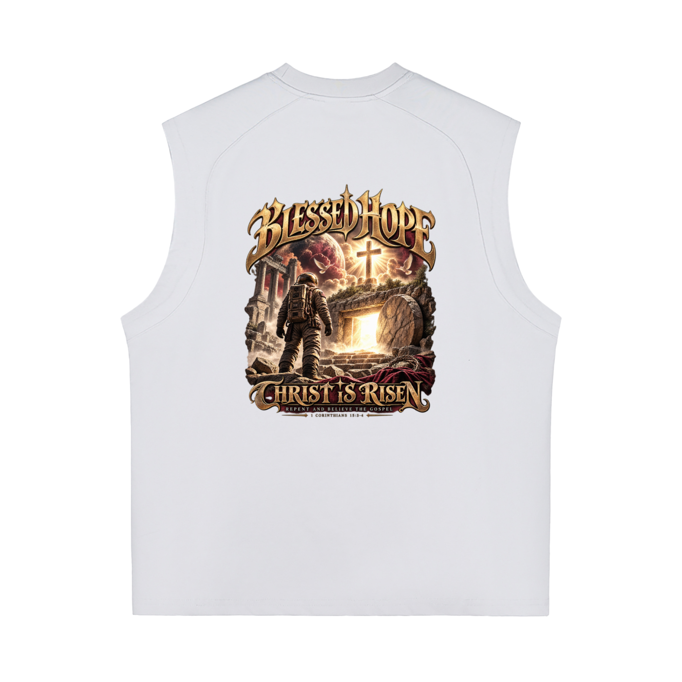 God So Loved/Blessed Sorona Quick-Dry Cooling Tank Top