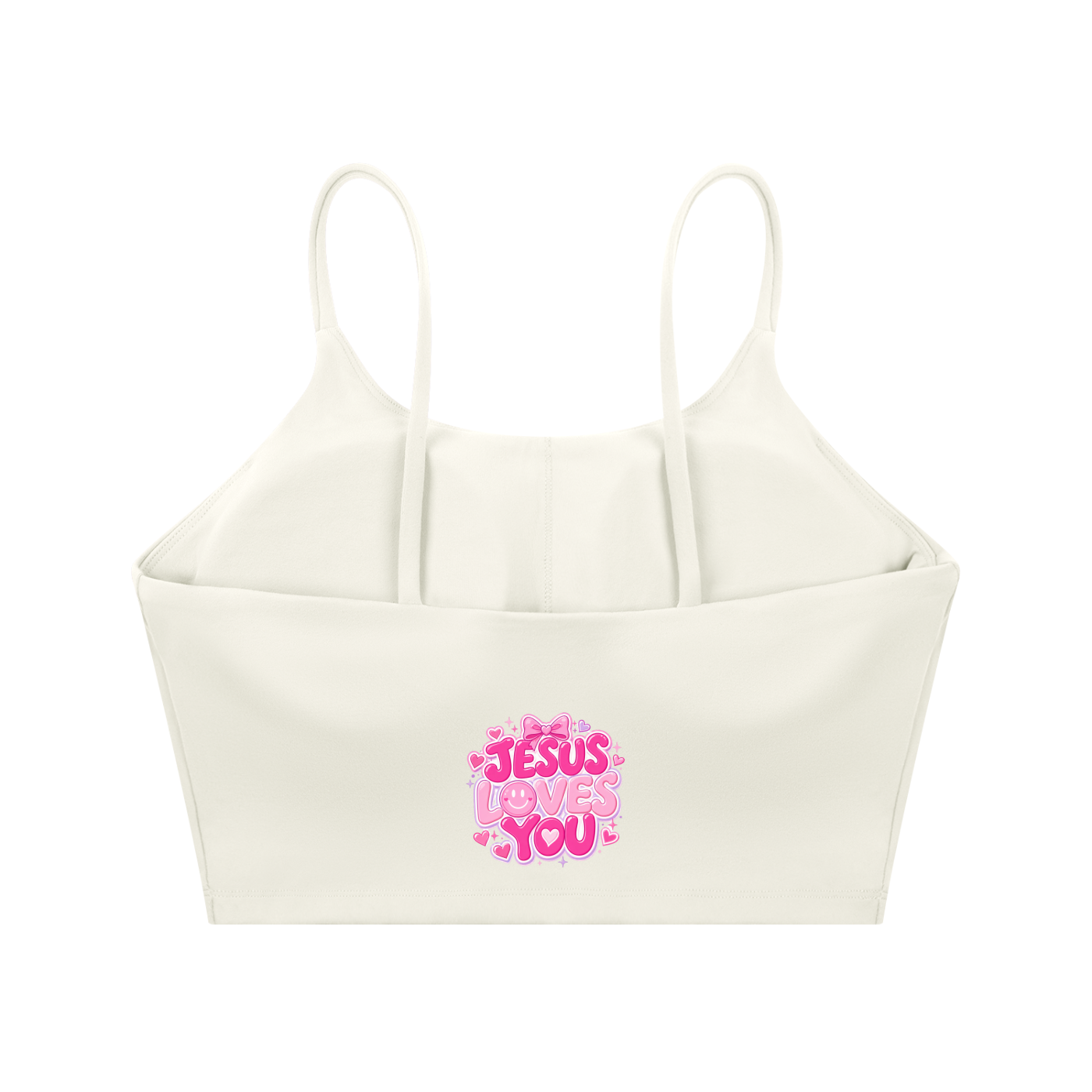 Thank you Spaghetti Strap Yoga Sports Bra