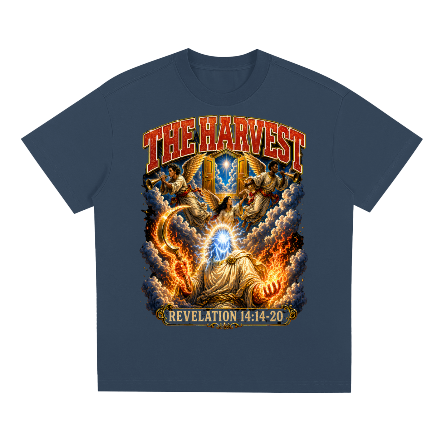 Revelation 14:14-20 Sorona Quick-Dry Cooling T-Shirt