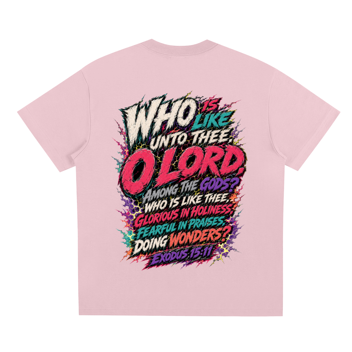 Exodus 15:11 Sorona Quick-Dry Cooling T-Shirt