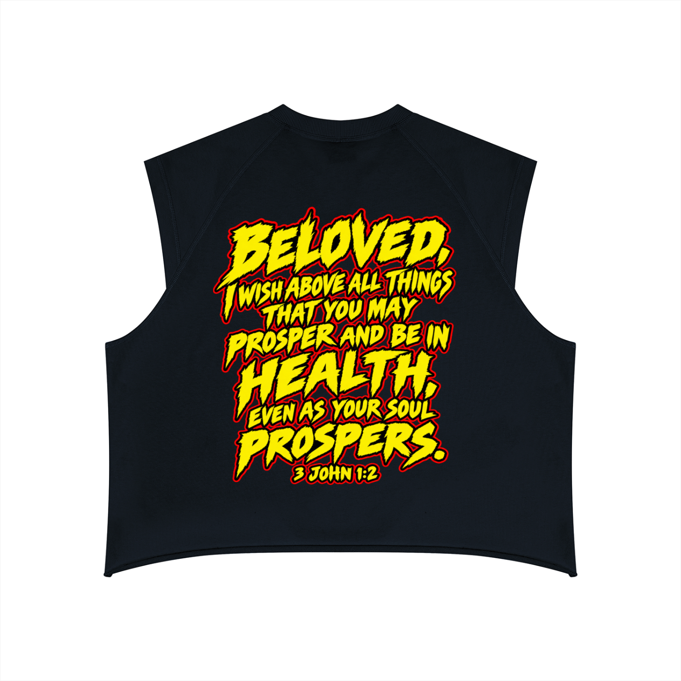 Jesus Saves Men’s Boxy Raw Hem Tank Top