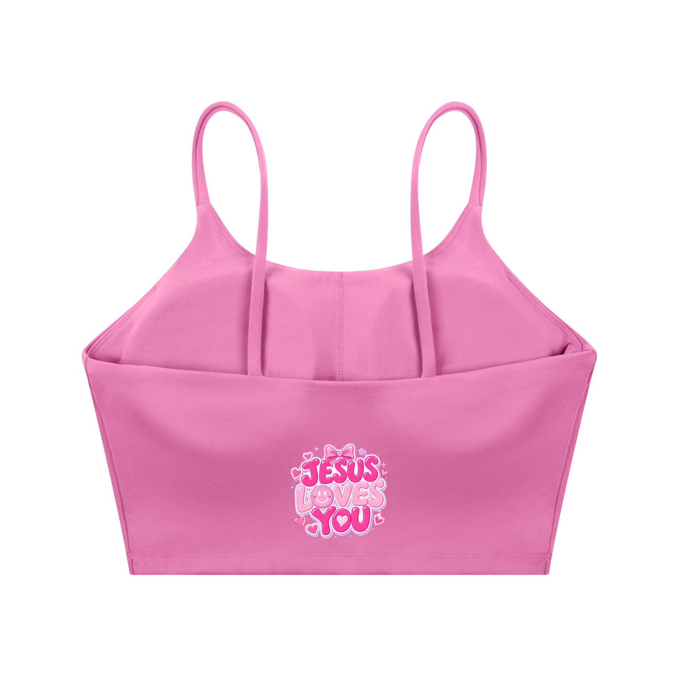 Thank you Spaghetti Strap Yoga Sports Bra