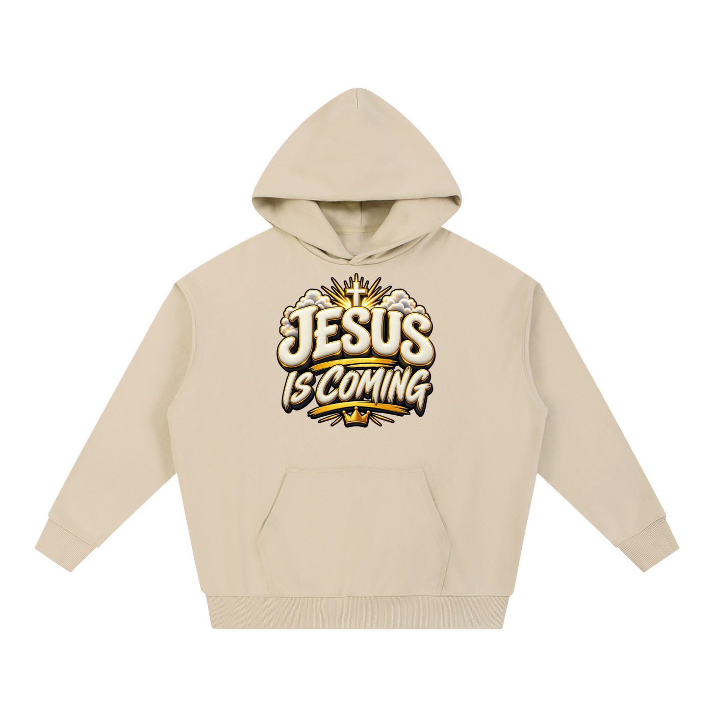 Jesus is coming Essential Heavyweight Hoodie