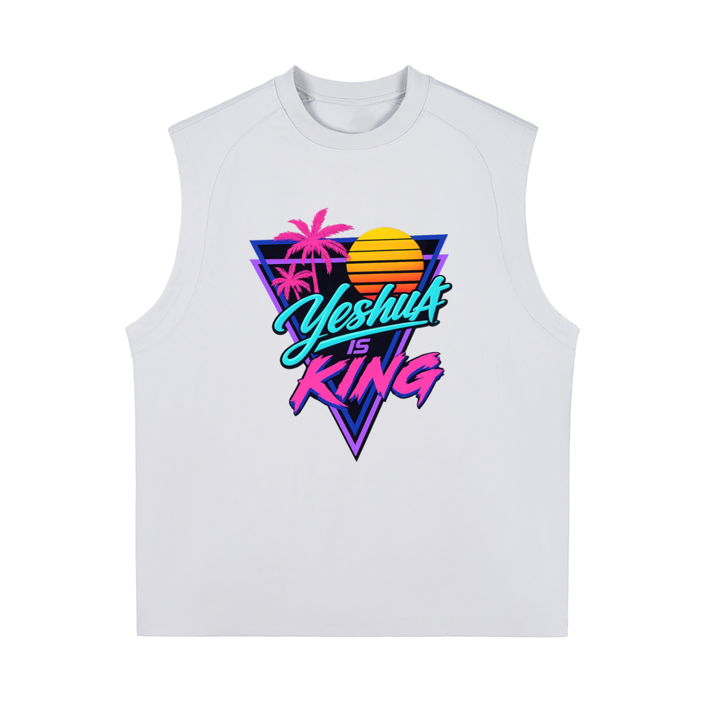 Yeshua is King Sorona Quick-Dry Cooling Tank Top