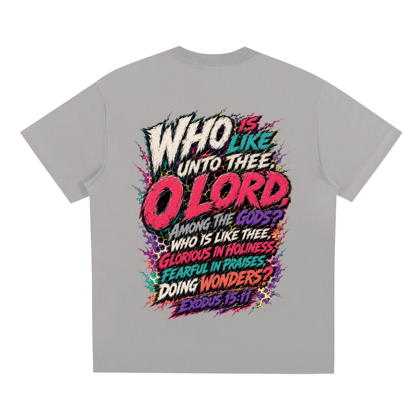 Exodus 15:11 Sorona Quick-Dry Cooling T-Shirt