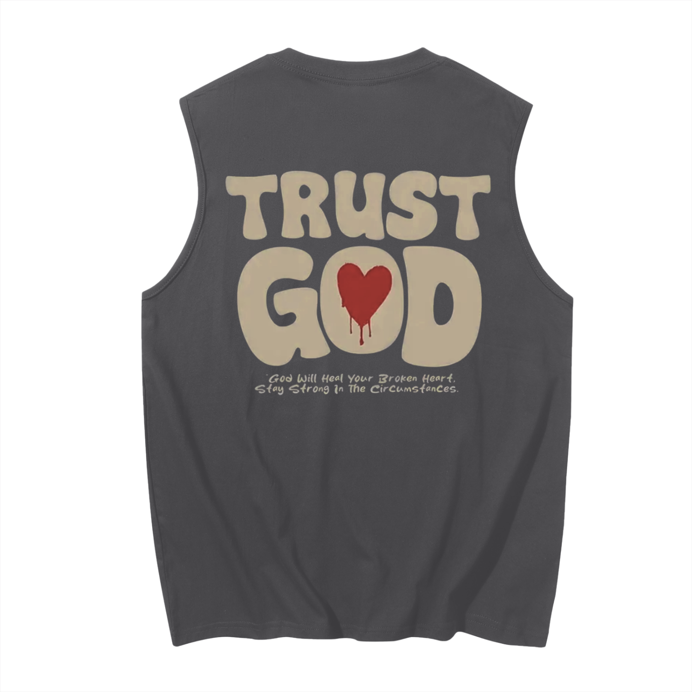 "YHWH RAPHA" Men's Sleeveless Cotton Tank Top