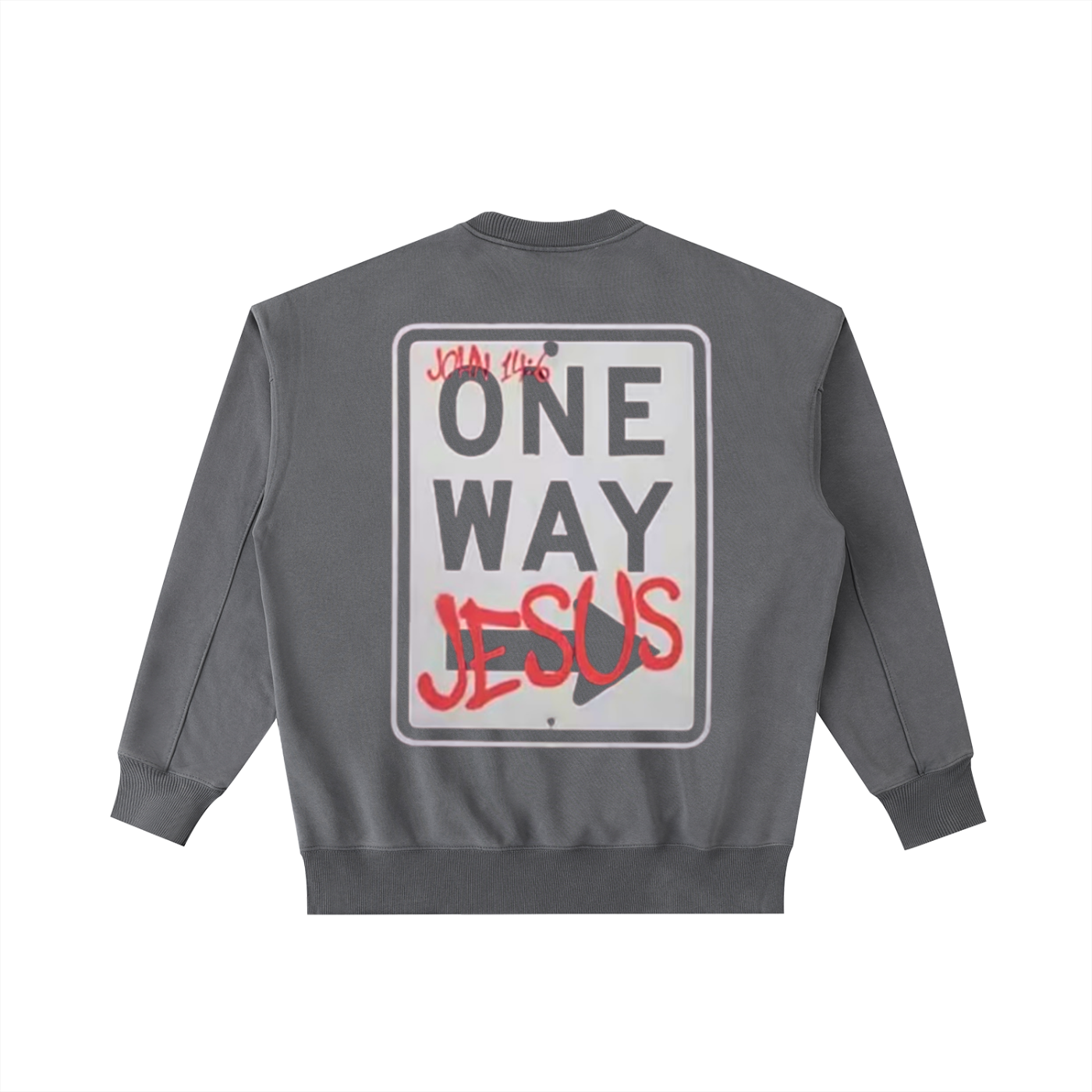 Luke 10:19 Vintage Washed Heavyweight Crewneck Sweatshirt