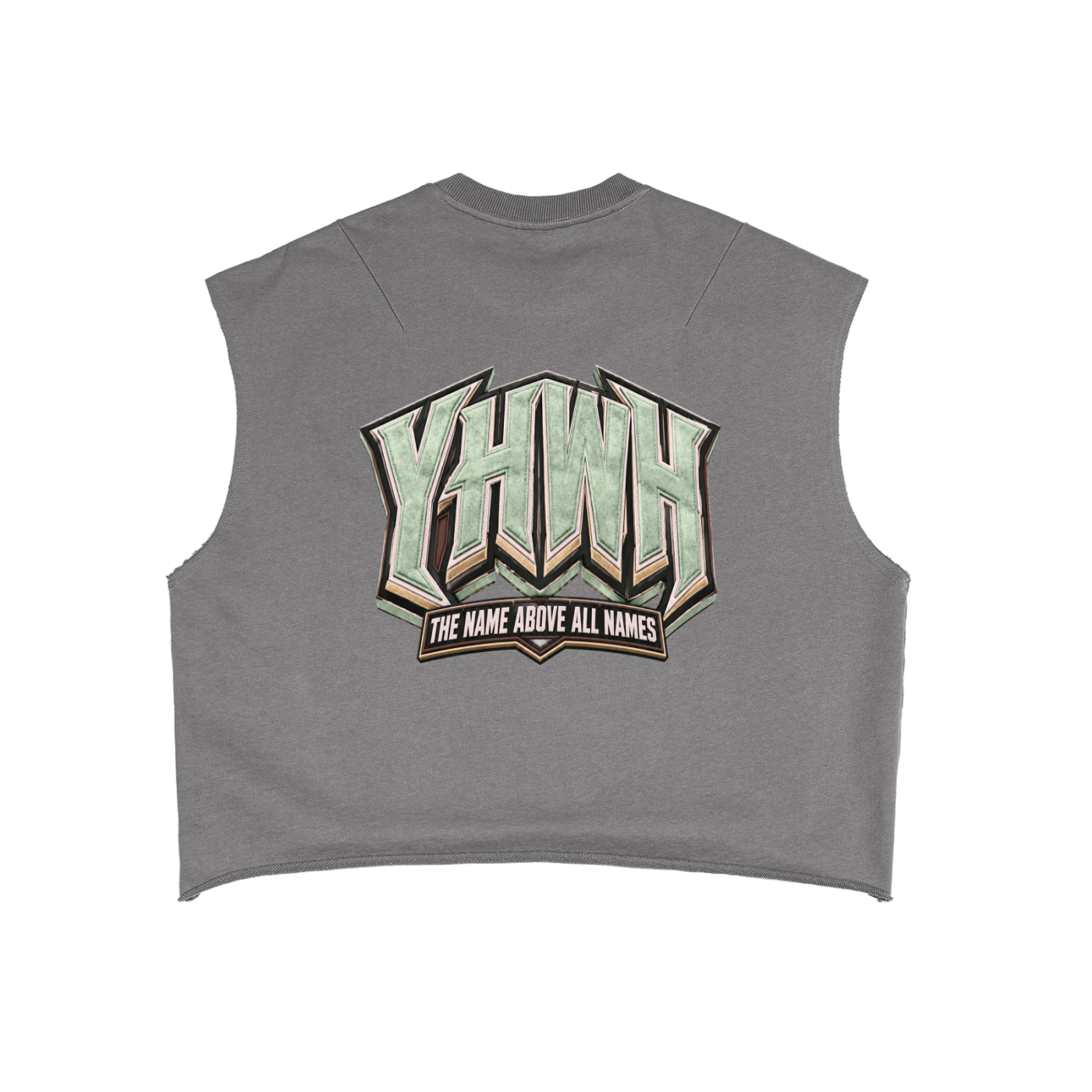 Yeshua Ha Mashiach French Terry Boxy Tank Top