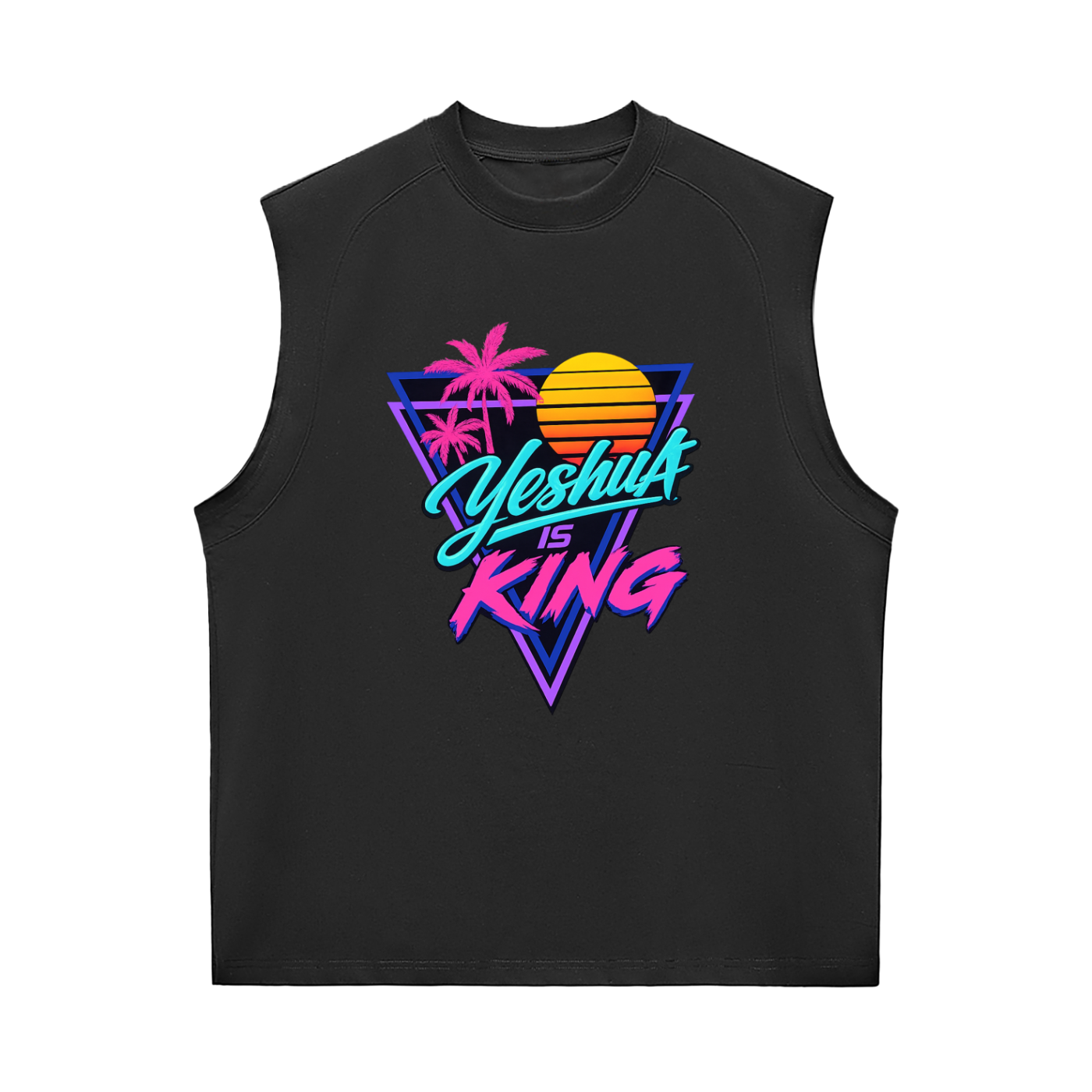 Yeshua is King Sorona Quick-Dry Cooling Tank Top