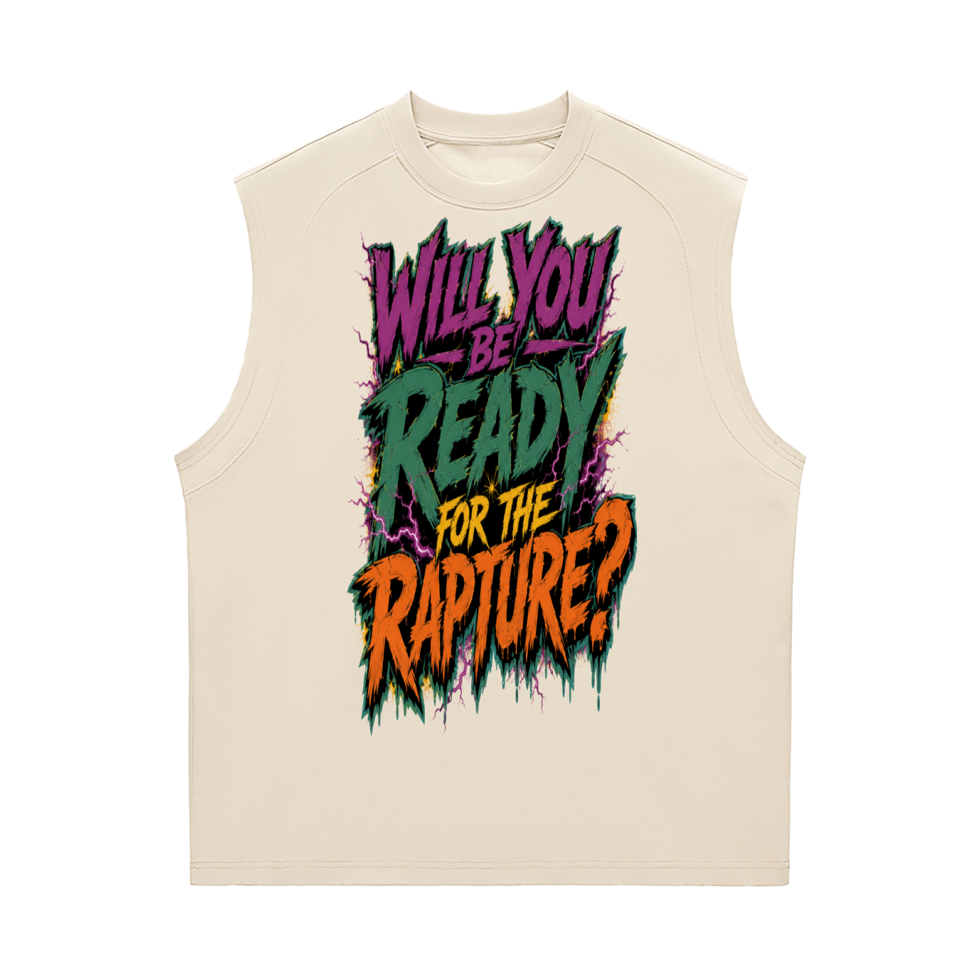 Will You Be Ready/Not Aliens Sorona Quick-Dry Cooling Tank Top