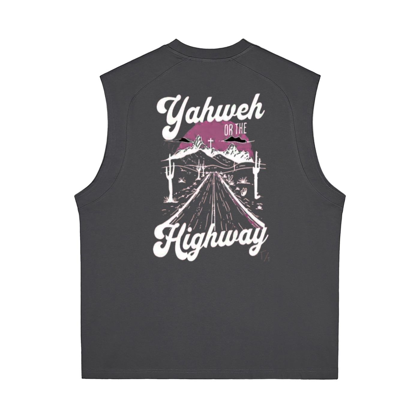 Yahweh or Highway Sorona Quick-Dry Cooling Tank Top