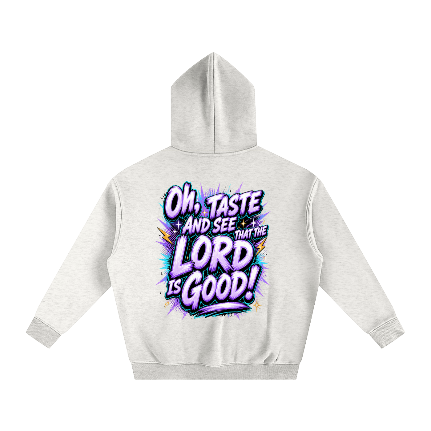 Taste and see Oversize Fleeced Hoodie