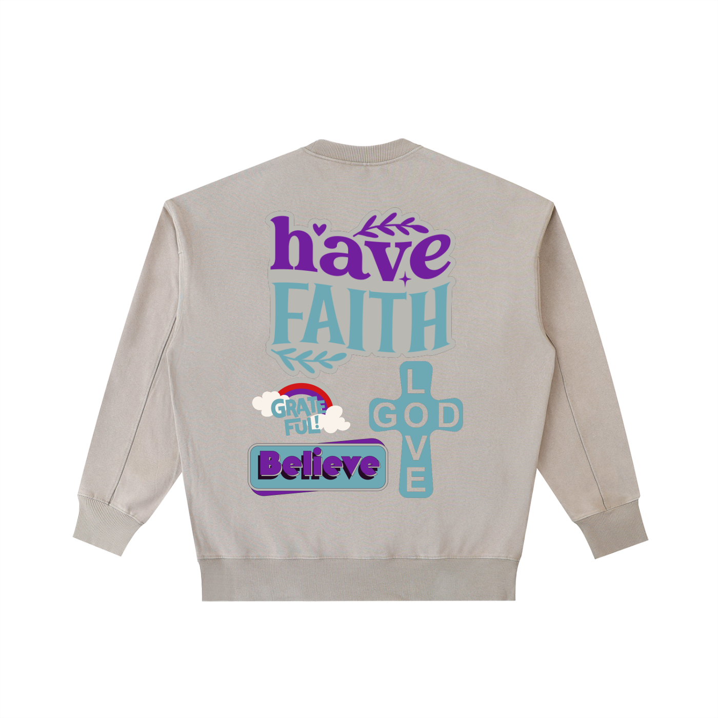 Noah Vintage Washed Heavyweight Crewneck Sweatshirt