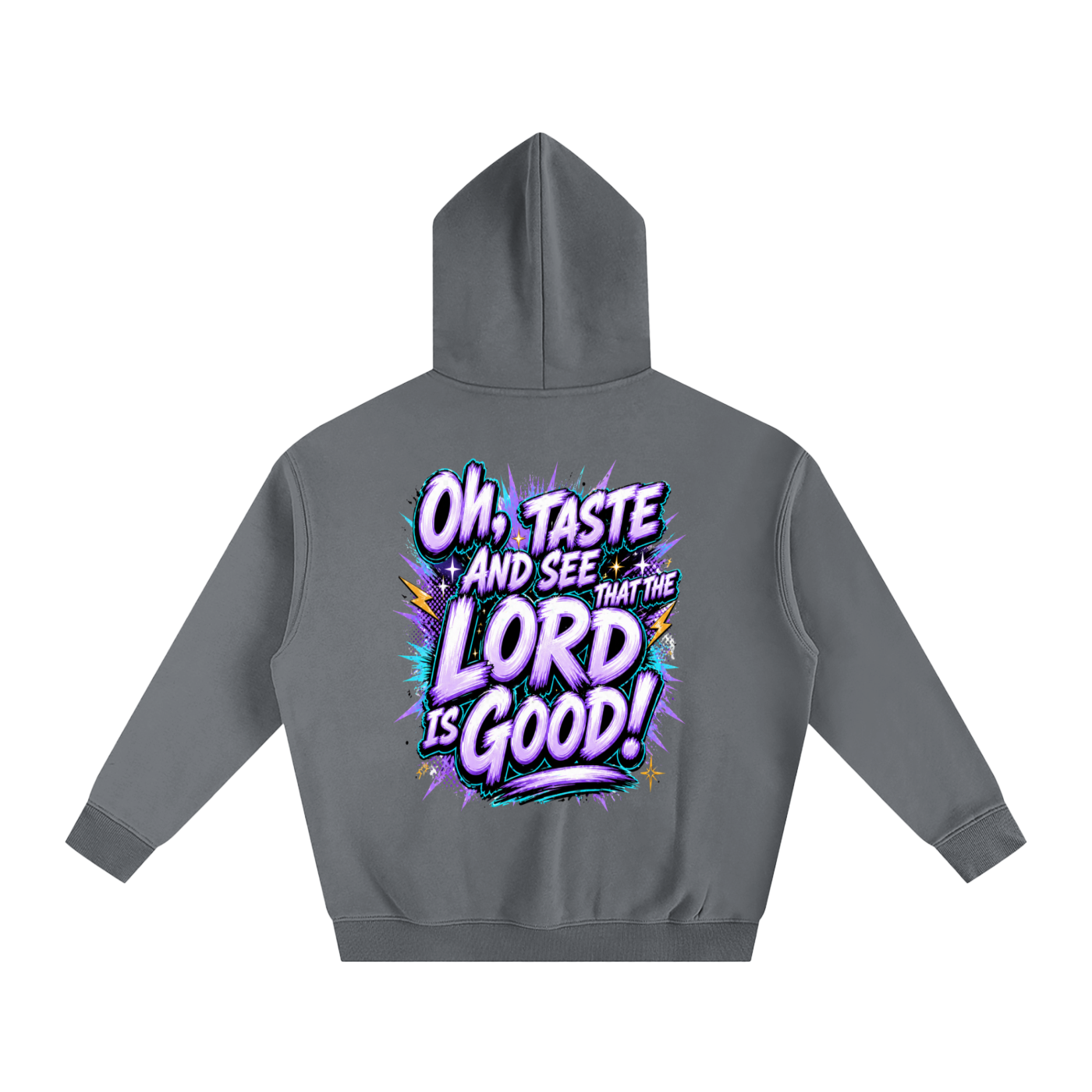 Taste and see Oversize Fleeced Hoodie