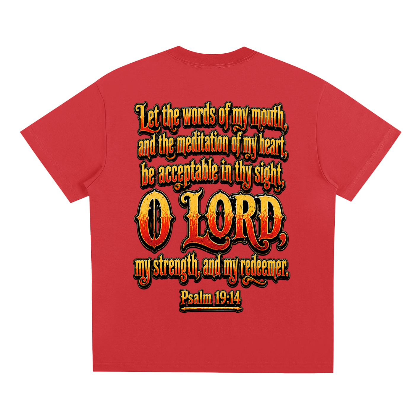 Psalm 19:14 Sorona Quick-Dry Cooling T-Shirt