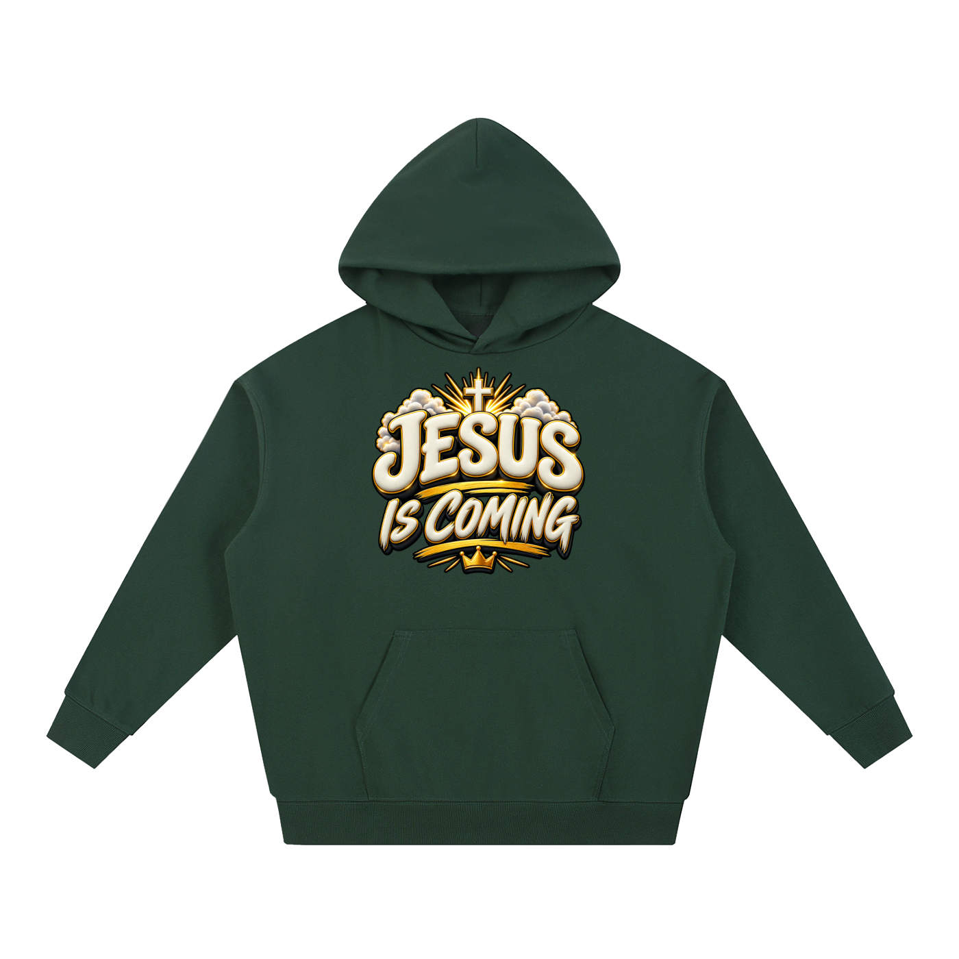 Jesus is coming Essential Heavyweight Hoodie