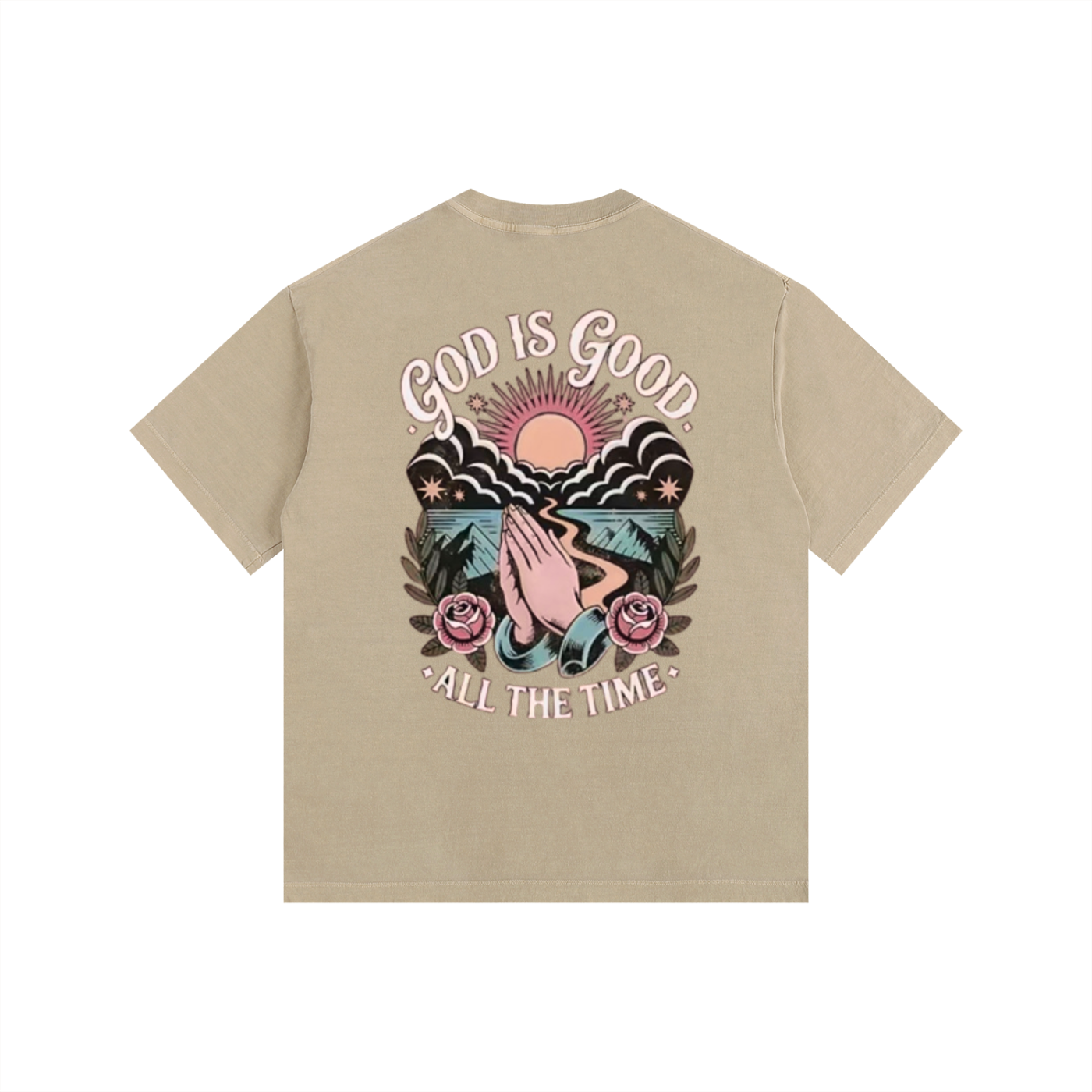 Child of God Vintage Washed Oversized Cotton T-Shirt