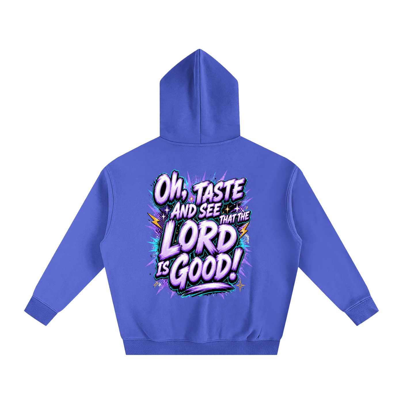 Taste and see Oversize Fleeced Hoodie