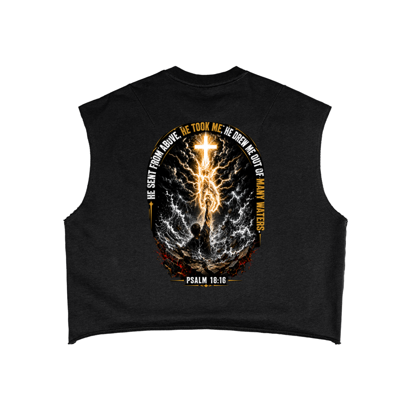 Be not deceived French Terry Boxy Tank Top