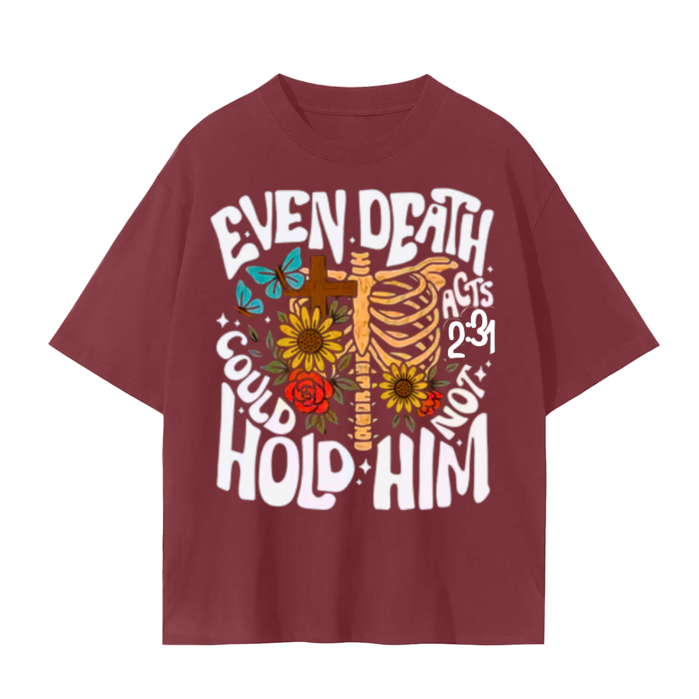 "Acts 2:31" Unisex Seamless T-Shirt