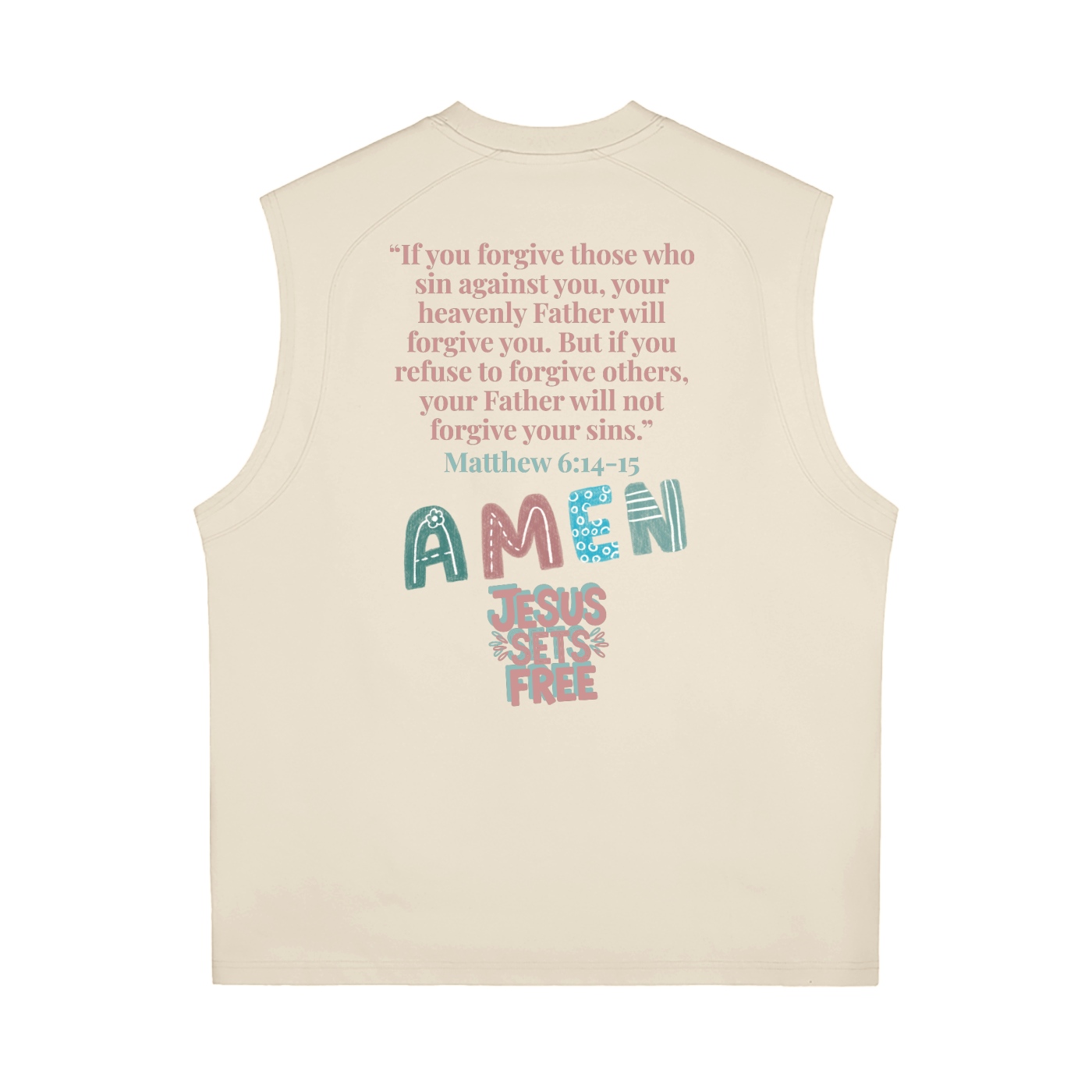 "Forgive" Sorona Quick-Dry Cooling Tank Top