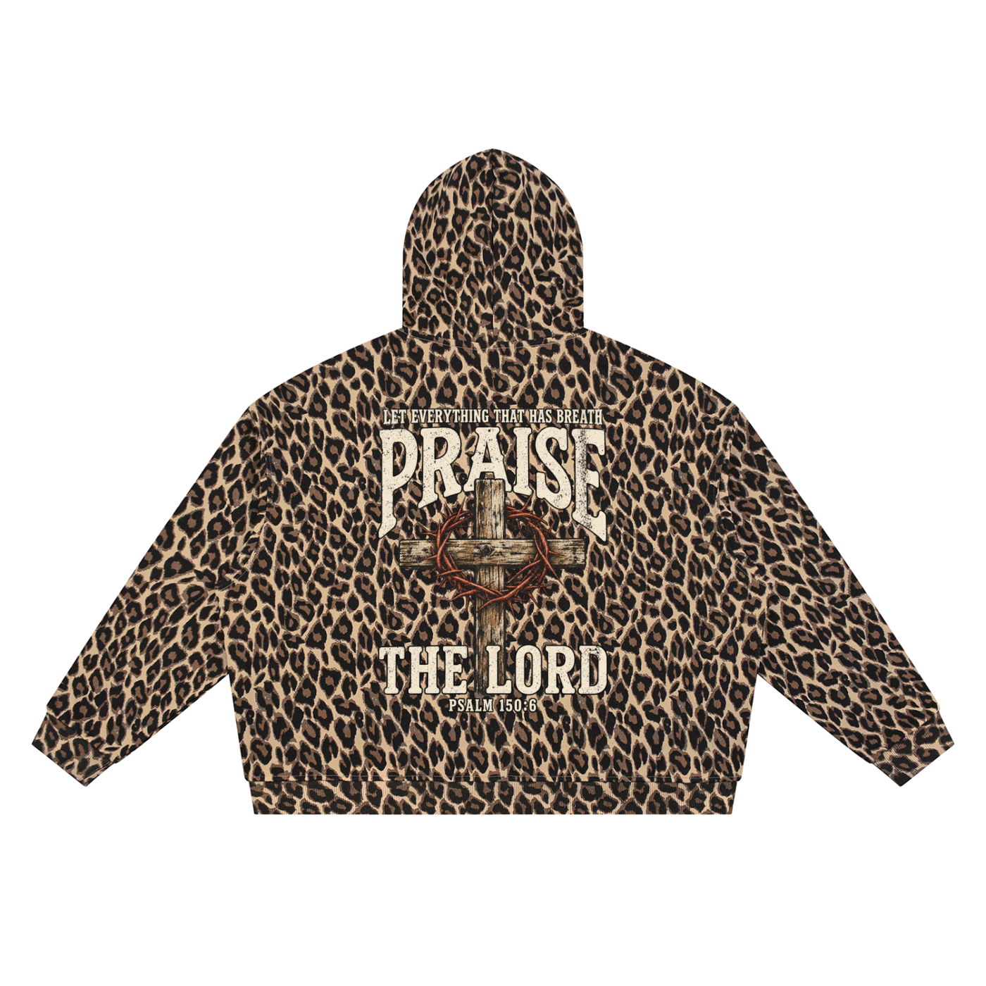 God's Child Unisex Leopard Full Zip Hoodie
