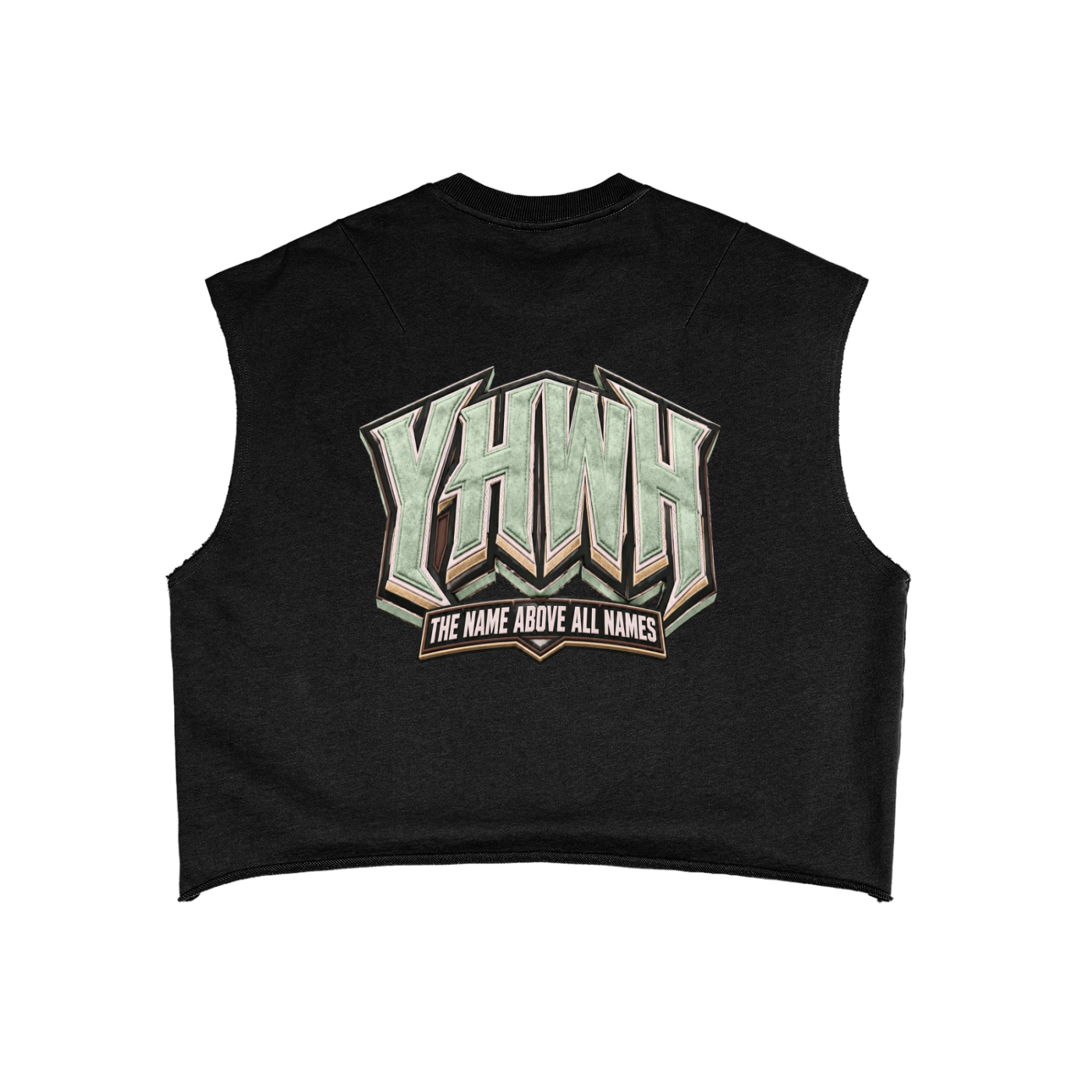 Yeshua Ha Mashiach French Terry Boxy Tank Top