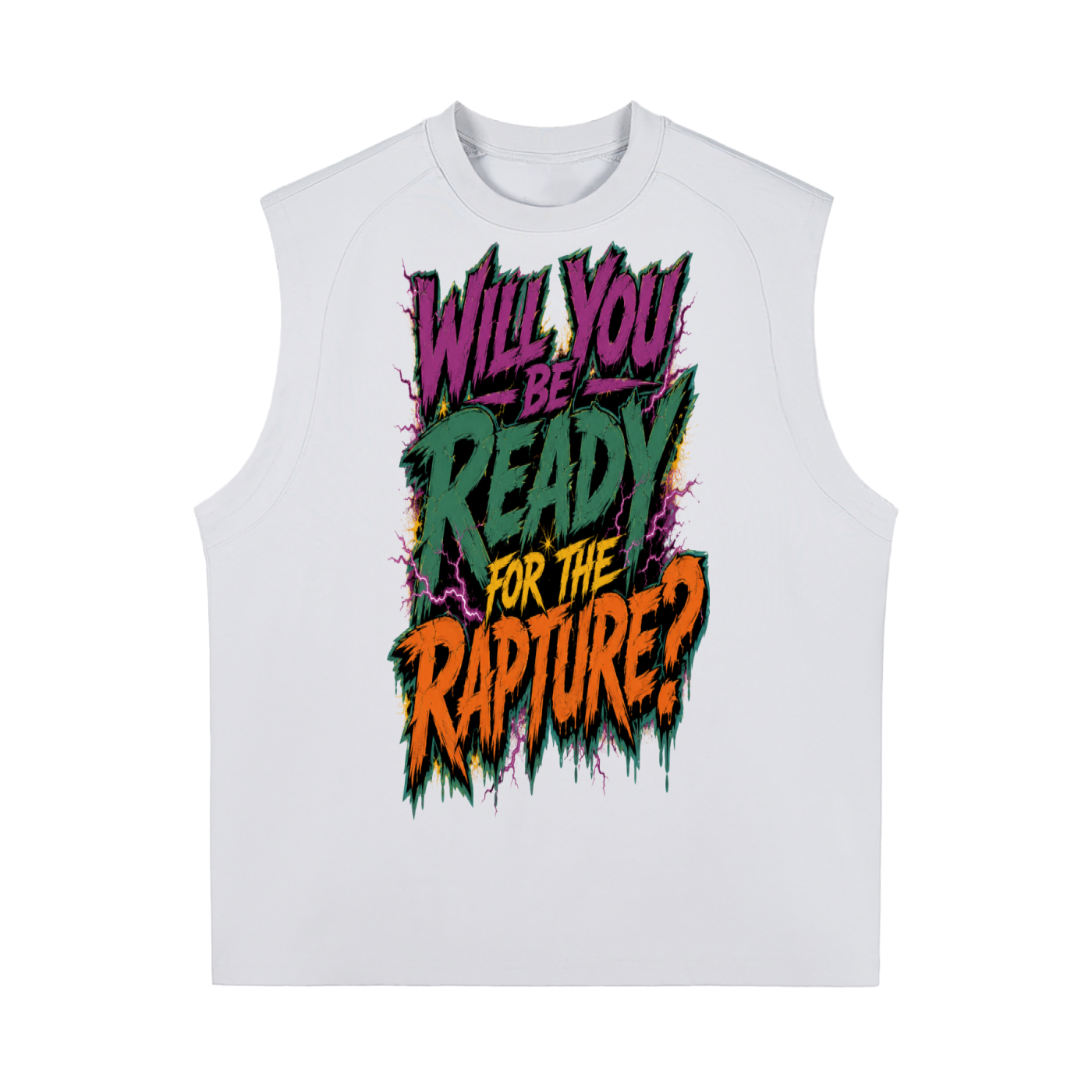 Will You Be Ready/Not Aliens Sorona Quick-Dry Cooling Tank Top